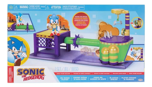 Juego Sonic Oil Ocean Playset Azul