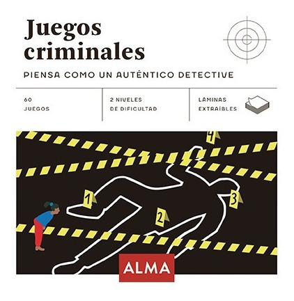 Imagen 1 de 1 de Juegos Criminales - Piensa Como Un Autentico Detective