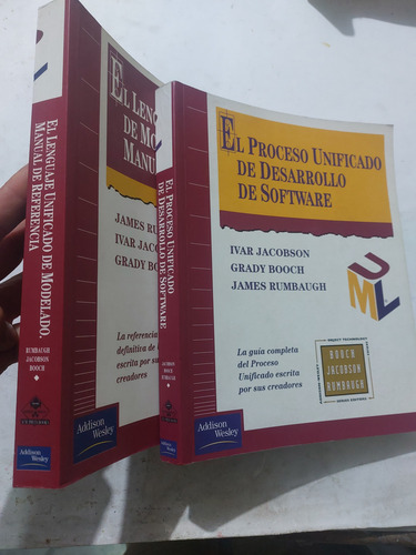 Libro Uml Proceso Y Lenguaje Unificado Jacobson 2 Libros (Usado)