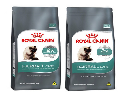 Kit 2 Unidades Ração Royal Canin Gatos Intense Hairball 400g