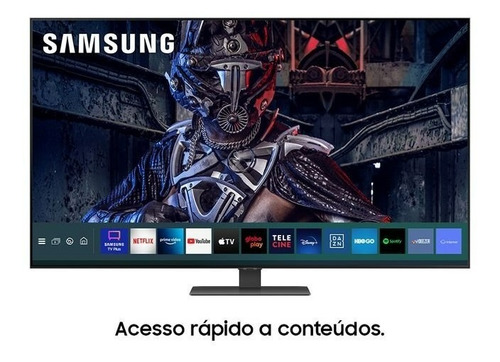 Imagem 4 de 6 de Samsung Smart Tv 50 Qled 4k 50q80a Modo Game Processador Ia