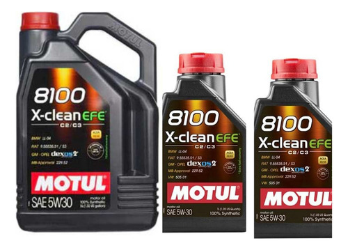 Motul 8100 5w30 Pack 7 Litros