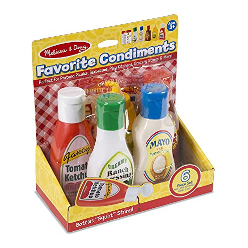 Set De 5 Piezas Favorite Condiments Play Food De Melissa & D