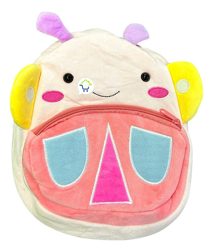 Mochila Infantil Peluche Diseños De Animales G-1064-6