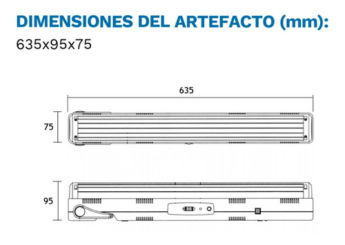Imagen 8 de 10 de Luz Emergencia Luminaria Portátil Recargable 15h 90leds Dl20