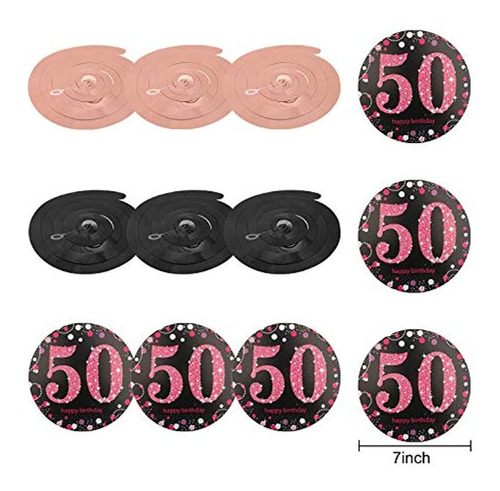 Kit De Decoración De 50 Cumpleaños Para Mujer