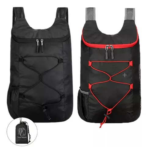 comprar 2 Mochila Pack Viaje Acampar Al Aire Libre, Plegable Morral