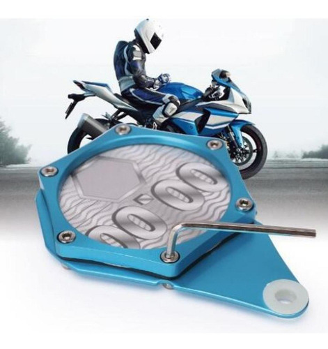 - Soporte Para Disco De Impuestos De Motocicleta Atv Azul