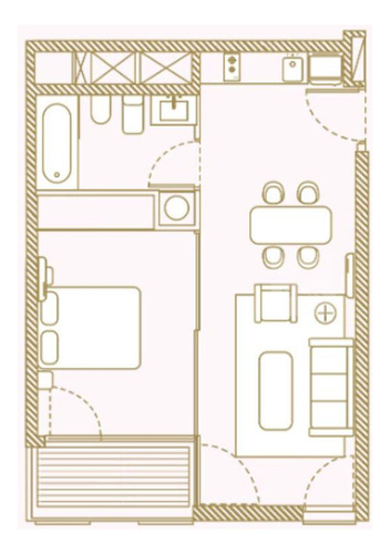 Alma Duc - 1 Dormitorio - Con Renta