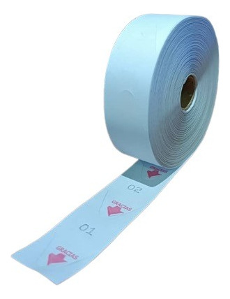 Rollos Para Serviturno De 2.000 Numeros