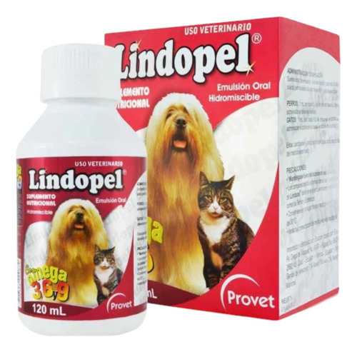 Provet Lindopel 120ml Corrector Dermico Suplemento