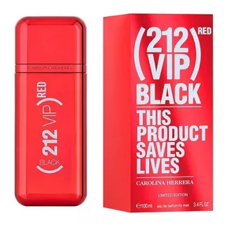 212 Vip Black Red By Carolina Herrera - mL a $5152