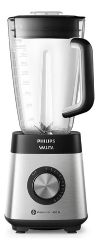 Liquidificador RI2244 Série 5000 Com Jarra Inquebrável Inox 1400W Capacidade Útil 2L Philips Walita 110V