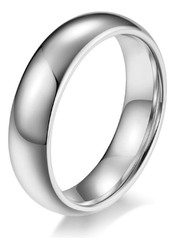 Hombres Y Mujeres Con Anillos Simples De Acero De Tungsteno