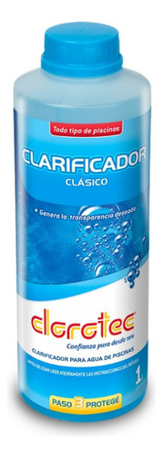 Clarificador Pileta Clasic X 1 Litro Clorotec (cod. 2233)
