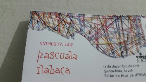 Pascuala Ilabaca - Ingresso Antigo Show Poa 13/12/2018