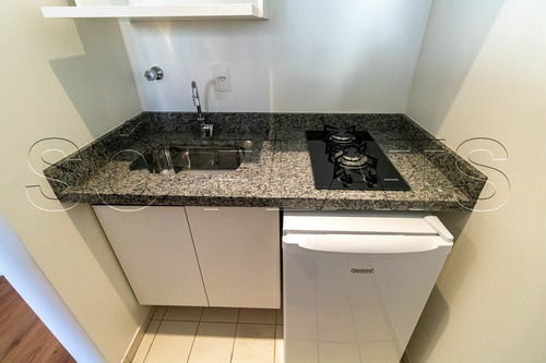 Imagem 9 de 15 de Flat Em Moema Todo Mobiliado, Venha Conhecer O Moema Top Life. - Sf25191