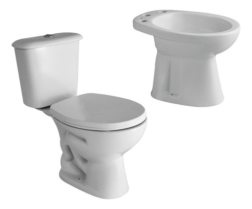 Combo Sanitarios Ferrum Andina Inodoro,deposito Dual Y Bidet