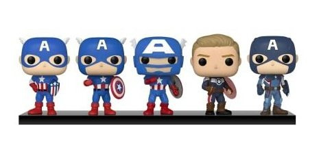 Pop Funko Marvel: Year Of The Shield - Captain Qxbt S