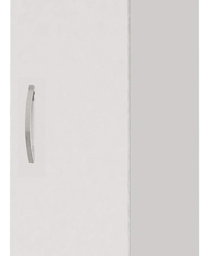 Imagem 6 de 8 de Armário Multiuso 1 Porta Jasmim Kaiki Móveis Branco Ja