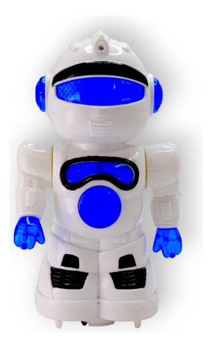 Robot De Juguete Para Niños Con Movimiento Azul Y Rojo