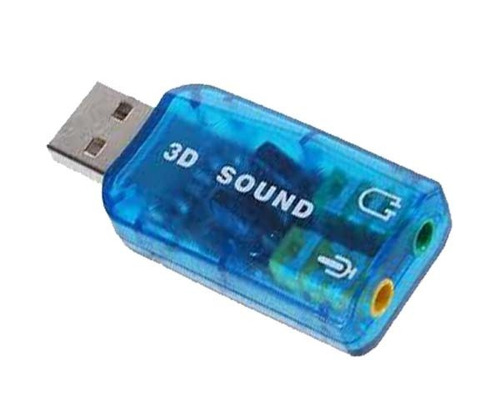 Placa De Sonido Usb Externa 5.1 3d Sound