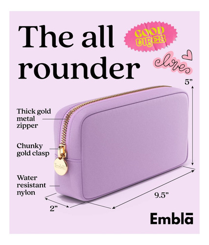 Embla Bolsa Maquillaje Viaje, Cosméticos, Neceser