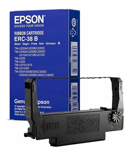 Cinta Epson Erc-38b Tmu-220 Bixolon Srp-270 Erc38b Original