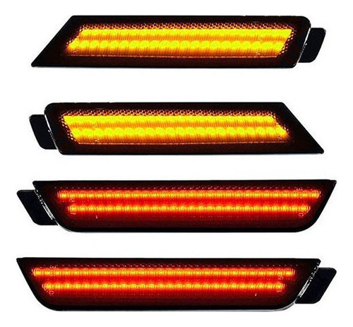 4 Luces Laterales T10 Para Chevrolet Camaro 2010-2015