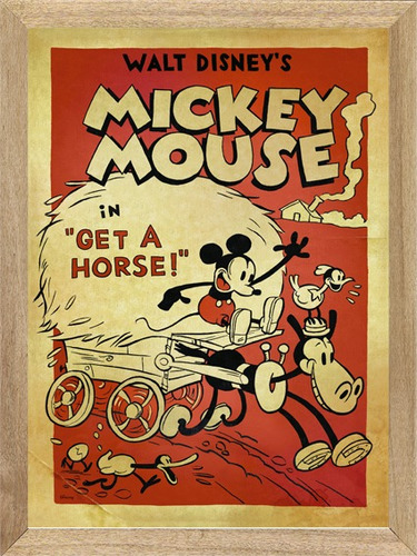  Mickey , Cuadro, Cine, Comic, Infantil, Poster        P194