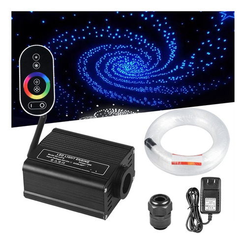Control Remoto Táctil, Motor De Luz De Fibra Óptica Rgb De
