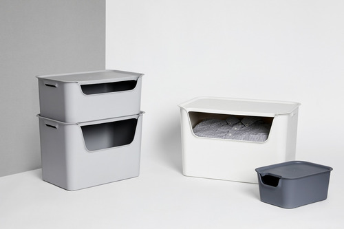 Imagen 3 de 6 de Contenedor Living Box 271161 Grande Blanco Litem