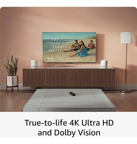 Fire Tv Stick 4k De Amazon 2a Generación 8gb Control De Voz Negro De Voz (Reacondicionado)