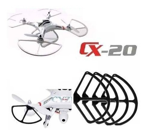 Protectores Helices Drone Cx-20 Cx-22 O Dji Phantom - W03