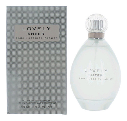 Perfume Lovely Sheer de Sarah Jessica Parker para mujer, 100 ml, volumen por unidad EDP, 100 ml