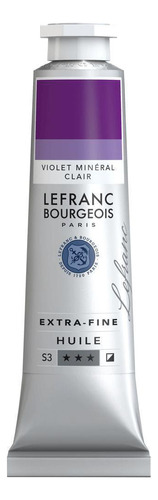 Tinta Óleo Lefranc Extra Fine 40ml S3 616 Mineral Violet Lig