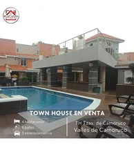 Comprar Town House En Obra Gris Conj. Res. Terrazas De Camoruco, Valles De Camoruco. Financiamiento A 24 Meses. Gerardo. 37-05