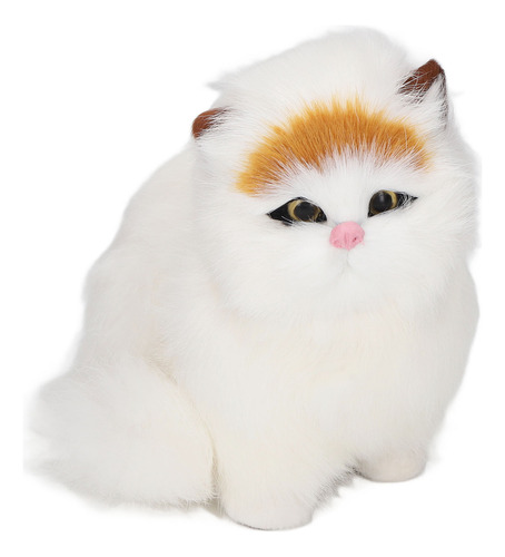 Estatua De Gato De Piel Sintética Para El Hogar, Divertida,