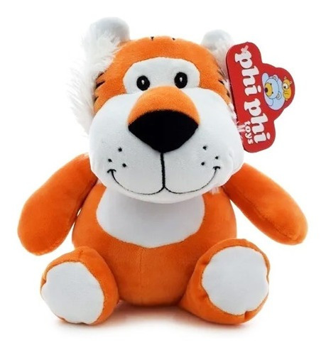 Peluche Animales 20 Cm Leon Vaca Tigre Jirafa Phi Phi Toys