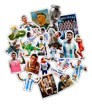 Comprar Stickers Calcos Vinilo Copa America X20 Apto Agua Termo Auto