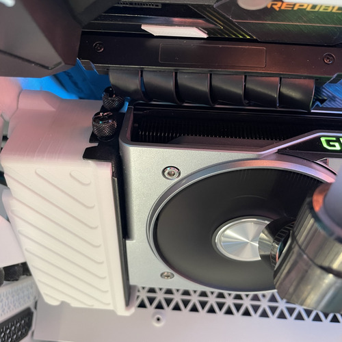 Suporte Placa De Vídeo Gpu Vertical Universal Gabinete Atx