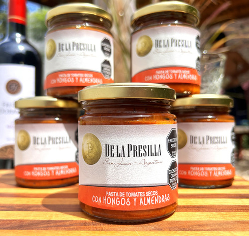 Pasta Tomates Con Hongos Y Almendras - De La Presilla X170gr