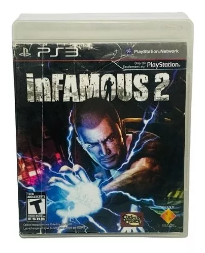 Jogo Infamous 2 - Ps3 - Mídia Física Original