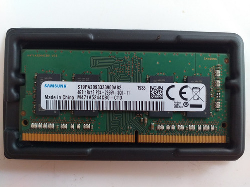 Memoria Ram 4gb Ddr4 2666mhz Para Portatil Marca Samsung