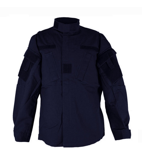 Chaquetilla Táctico Corte Acu Azul Ripstop Algodón/poliéster