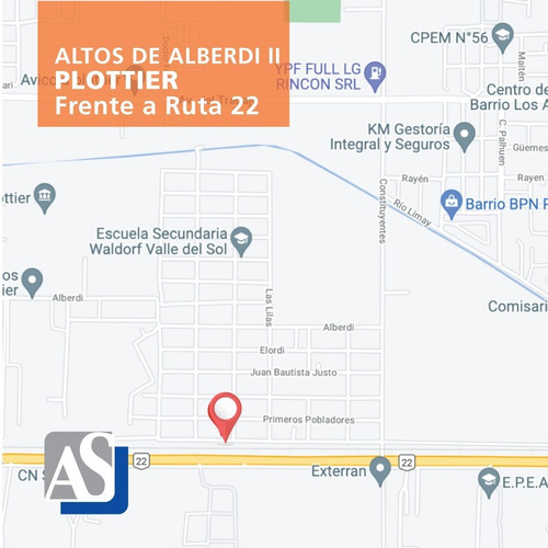 Imagen 3 de 3 de Lote En Plottier Altos De Alberdi Ii