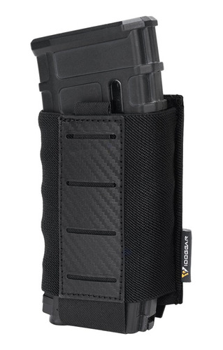 Porta Cargador Táctico Idogear Para Armas Larga M4 M4a1 Scar Color Negro