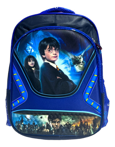Mochila Harry Potter Saga Escolar Premium Diseño Unico