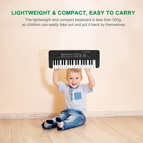 Imagen 4 de 6 de Teclado Electronico Para Ninos 37 Teclas Portatil Musical