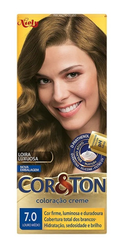 Tintura Cor&ton 7.0 Louro Médio